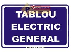 Indicatoare pentru tablourile generale